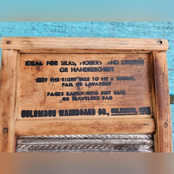Vintage Columbus, Ohio Washboard - Picture 7 of 10